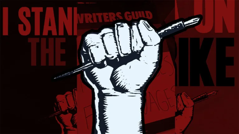 Imagen de artículo: La huelga de guionistas s…