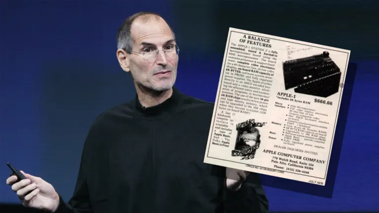 Steve Jobs escribió el primer anuncio del Apple-1: ahora este trocito de papel se vende por lo mismo que 262 de esos ordenadores