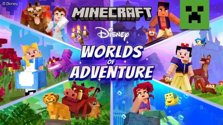Minecraft y Disney se unen para llevarnos de vuelta a un mundo mágico
