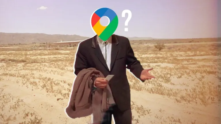 Un error de Google Maps los dejó perdidos en mitad del desierto