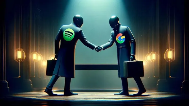 Spotify recibió el tratamiento VIP de parte de Google: un acuerdo épico, de hecho