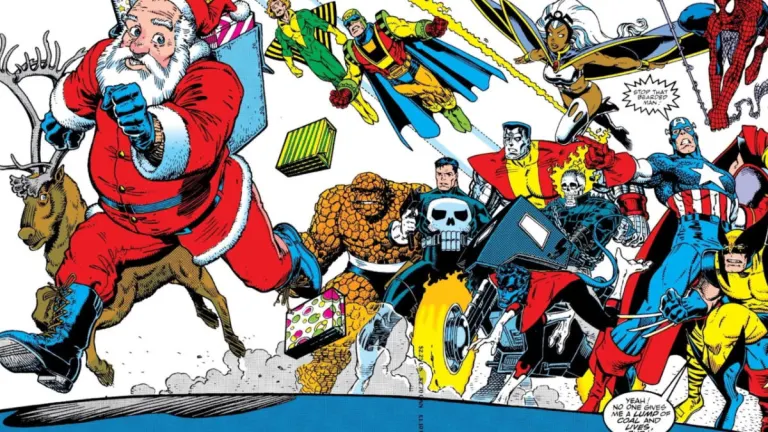 Cuando Superman, Lobo y Hulka conocieron a Papá Noel: Navidad entre viñetas