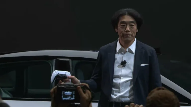 El nuevo coche eléctrico de Sony lo vas a poder conducir con el DualSense de tu PS5