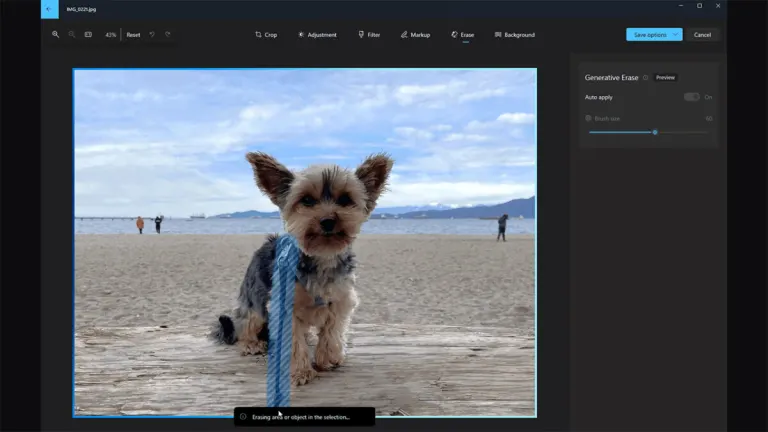 Microsoft lanza una útil herramienta IA en la app de Fotos de Windows
