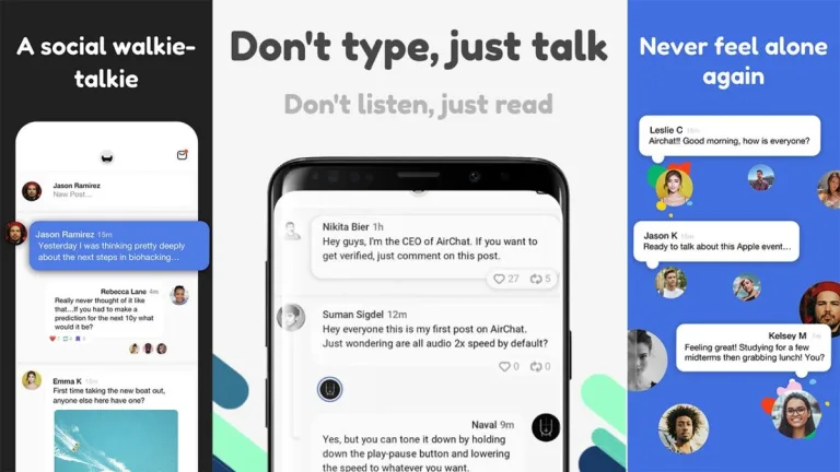Así es Airchat, una app donde hablar es lo más importante
