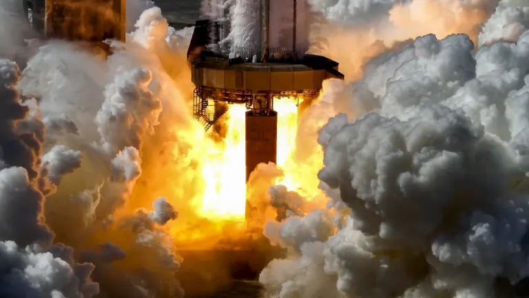 SpaceX pone a prueba sus motores Megarocket en una prueba espectacular
