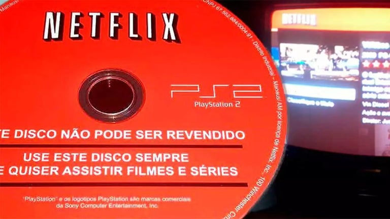 Netflix viene en un CD y …