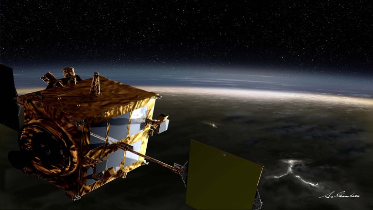 El satélite japones Akats…