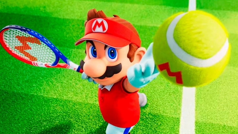 Mario coge la raqueta y s…