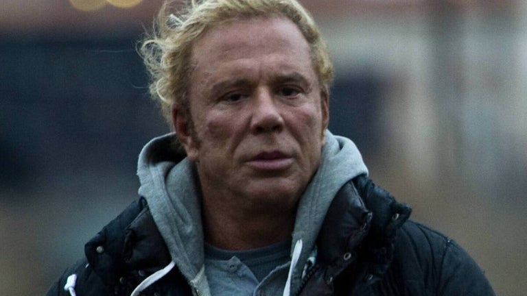 El actor Mickey Rourke re…
