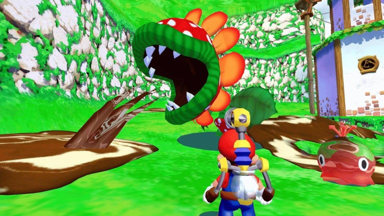 Super Mario Sunshine vuel…