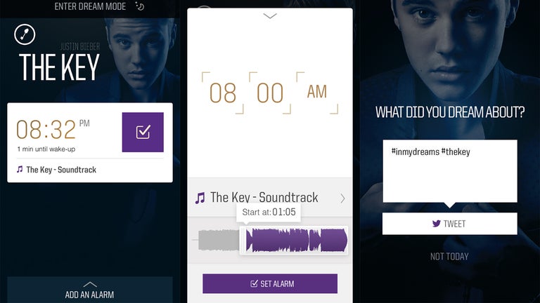 Wake up to Justin Bieber …