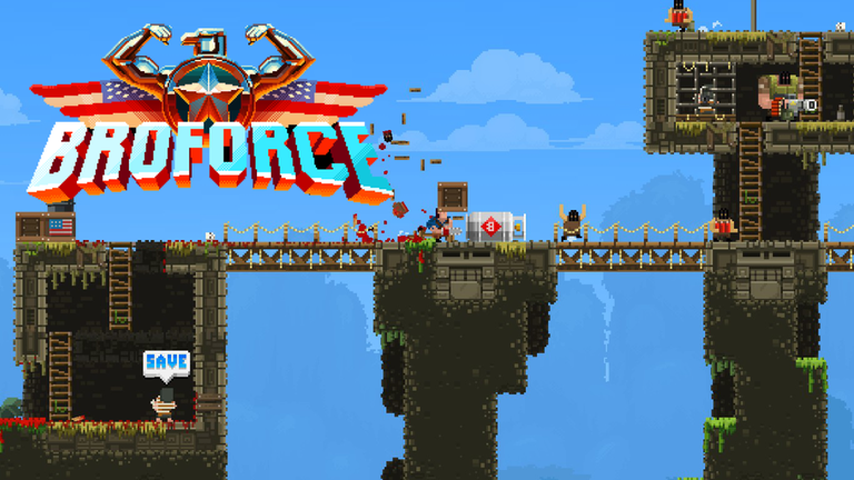 Broforce: bringing over-t…