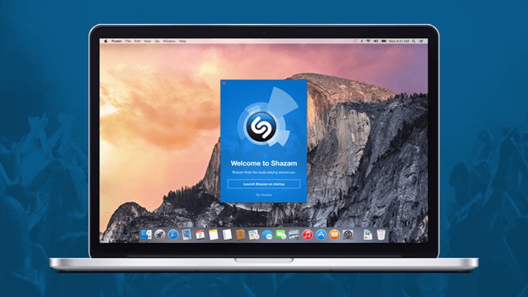 Shazam for Mac IDs songs …