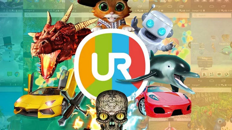 With UR 3D Launcher, pers…