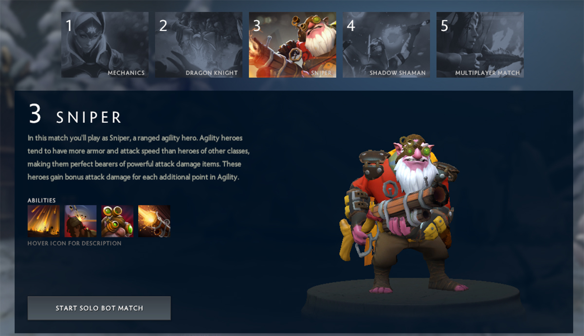 How to start playing Dota…