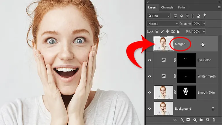 Adobe Photoshop How to Merge Layers in 3 Easy Methods