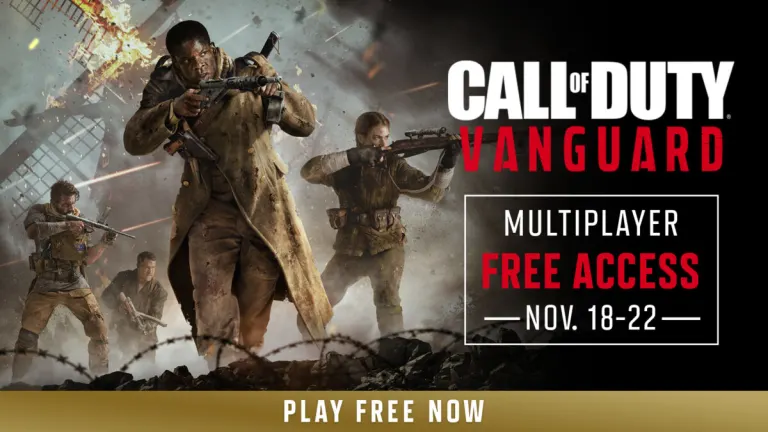 Free access to Call of Duty this weekend from November 18