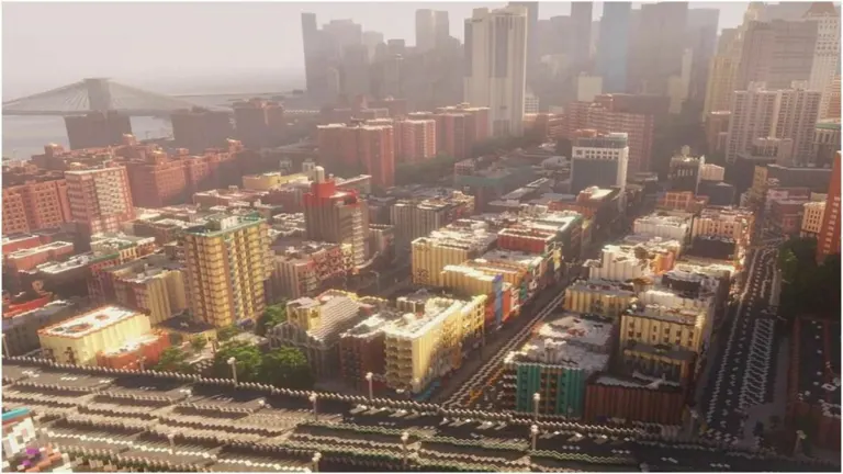Minecraft players are building a replica of New York City