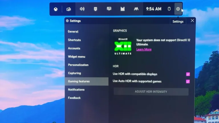 Windows 11 Xbox Game Bar gets Auto HDR Intensity Slider