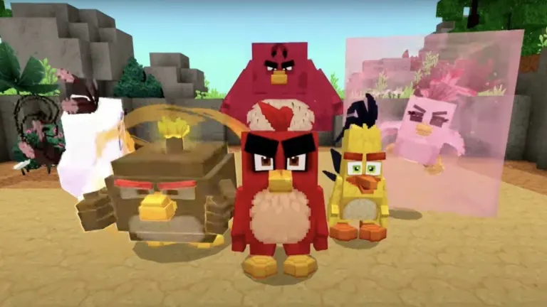 Minecraft meets the Angry Birds in a new adventure DLC