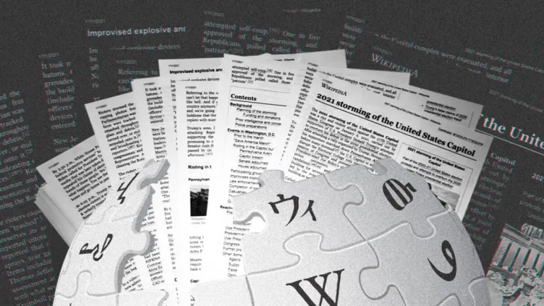 Image of article: Wikipedia might set the s…