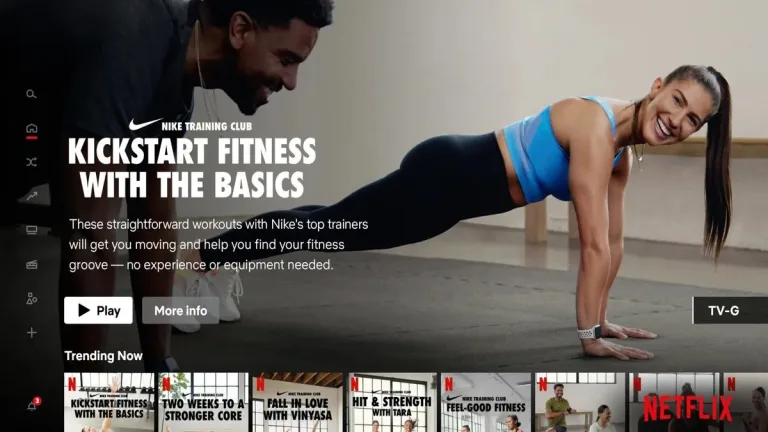 Netflix partners with Nike to get you fit