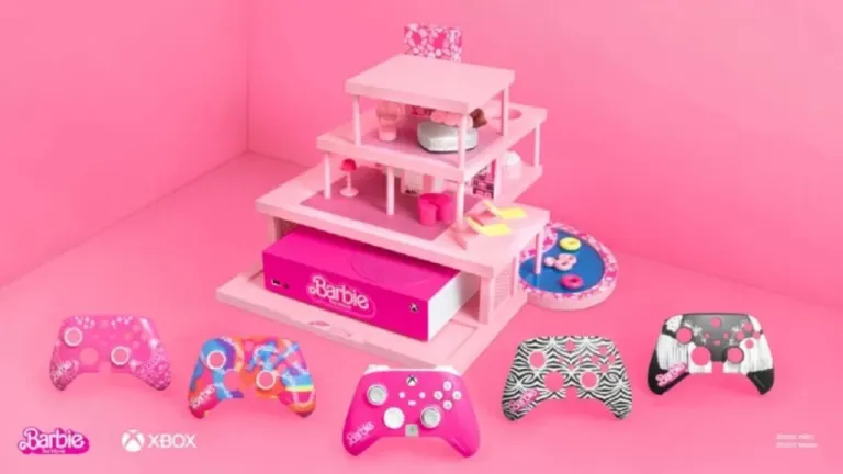 Barbie Makes a Play for the Gaming Industry with Her Exclusive Xbox Console