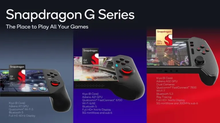 Snapdragon G Series Unleashes Power for Future Handheld Gaming Consoles