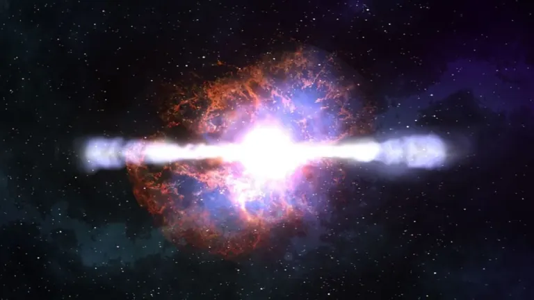 An enormous explosion in an empty region of space has astronomers baffled