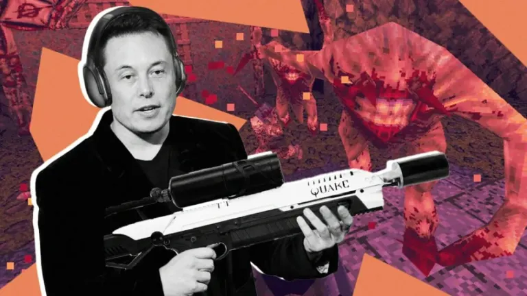 Did Elon Musk used to be one of the best Quake players in the world?