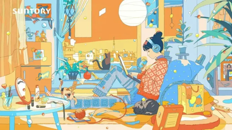 This Suntory ad is a celebration of bars in anime and real life, do you recognize them all?