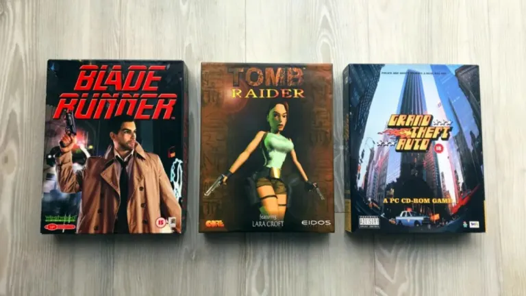 This website allows you to see the beautiful boxes of old PC games