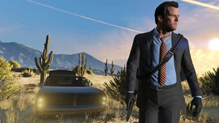 This protagonist of GTA 5 is not amused that an AI can use his voice