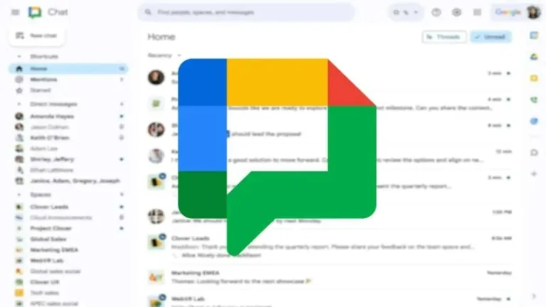 Image of article: Google Chat adds one of t…