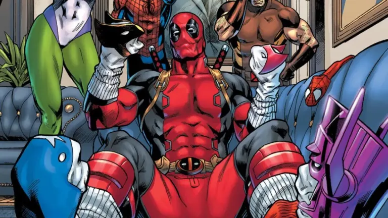 Deadpool creates the craziest and most fun role-playing manual of all time in Marvel