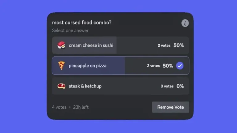 Democracy has finally arrived to Discord