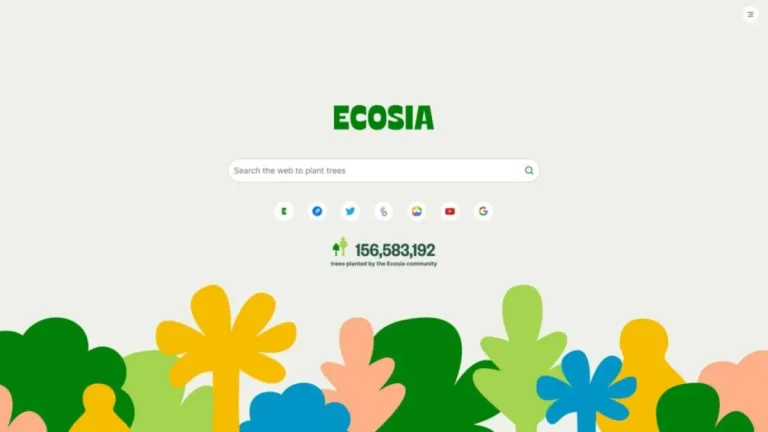 Ecosia launches a new cross-platform browser with which you can help the environment.