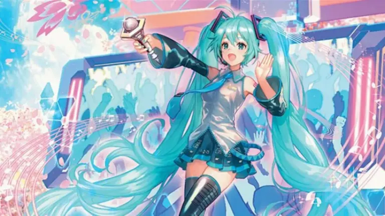 Hatsune Miku arrives at Magic because, well, why not?