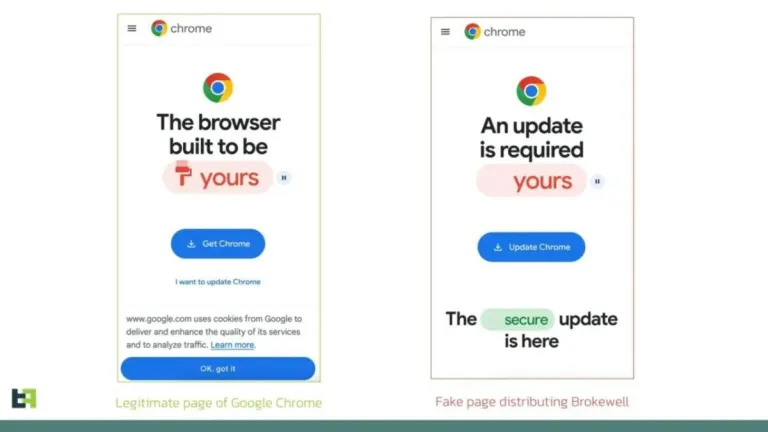 If you receive a notification inviting you to update your browser, be suspicious: it could be this dreaded malware