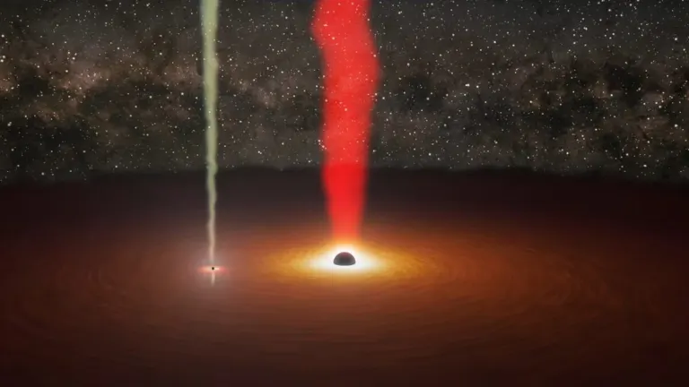 This galaxy doesn’t have one, but TWO supermassive black holes