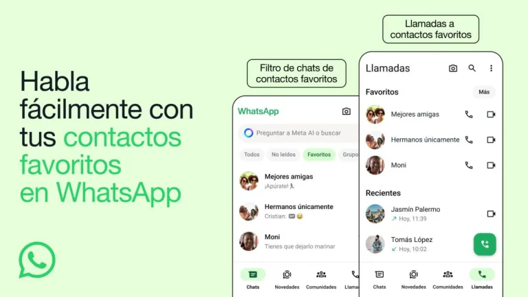 Speak quickly with your favorite contacts thanks to this new feature of WhatsApp