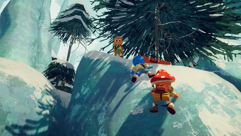 This indie climbing game …