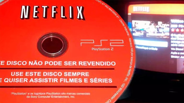 Netflix comes on a CD and…