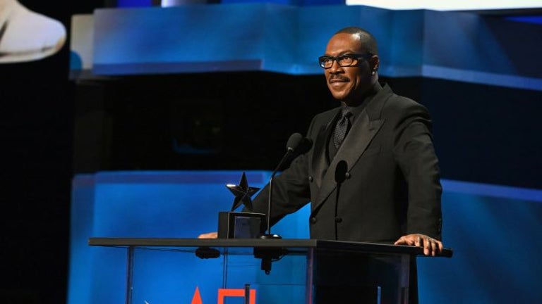 Eddie Murphy receives the…