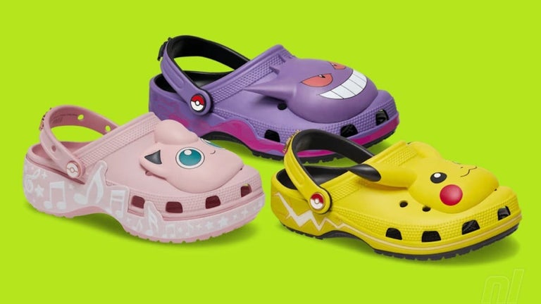 Crocs unveils Pokémon clo…