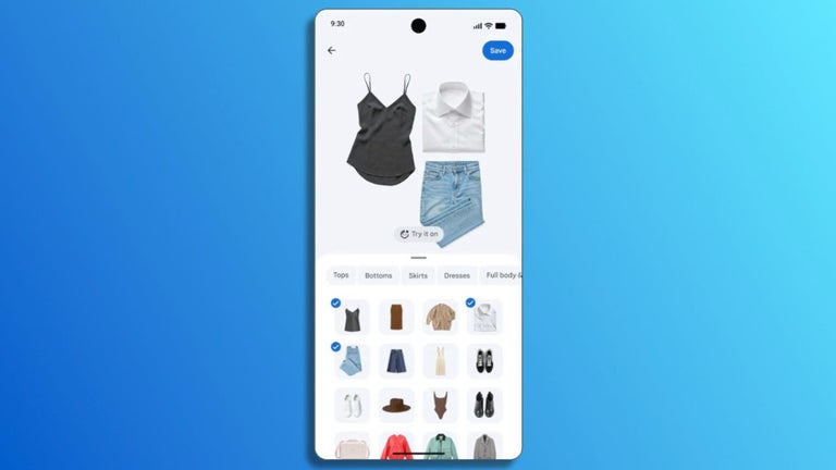 Google’s digital wardrobe…