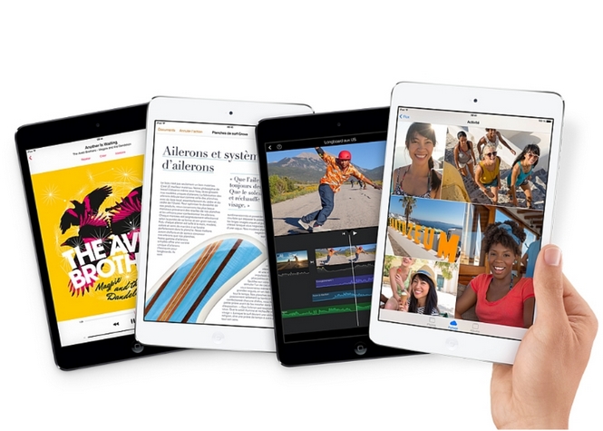 iPad Air 2 et iPad Mini 3…