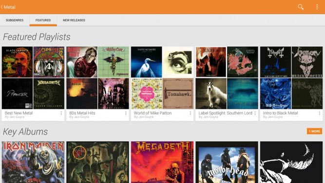 Google Play Musique All A…