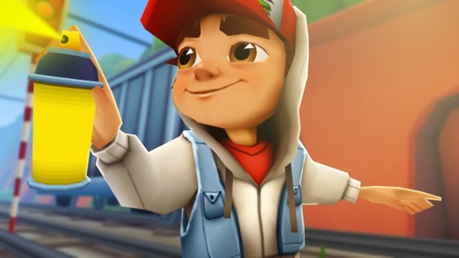 Subway Surfers maintenant…